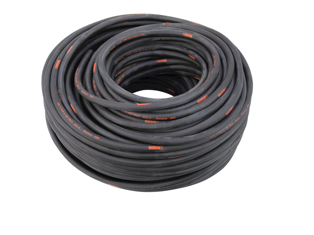 TITANEX Cavo di alimentazione 3x2.5 100m H07RN-F