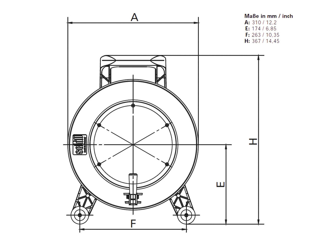 SCHILL Avvolgicavo GT 310.SO
