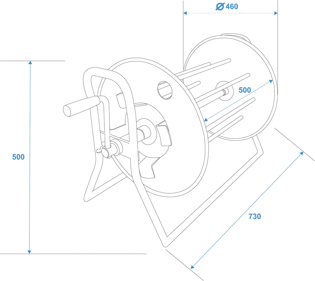 Avvolgicavo SCHILL SK4602.RM A=460/C=500