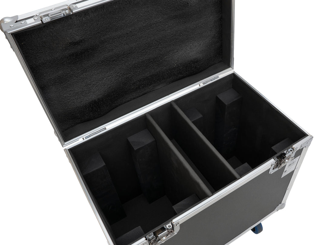ROADINGER Flightcase 2x TMH-H380 con ruote