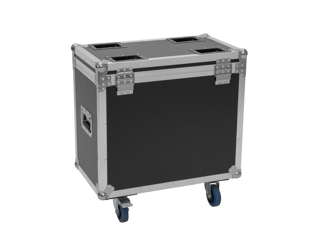 ROADINGER Flightcase 2x IP TMH-H420 con ruote