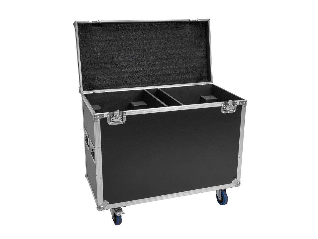 ROADINGER flightcase 2x IP TMH-H760 con ruote