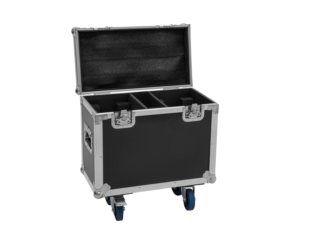ROADINGER Flightcase 2x TMH-B120 con ruote