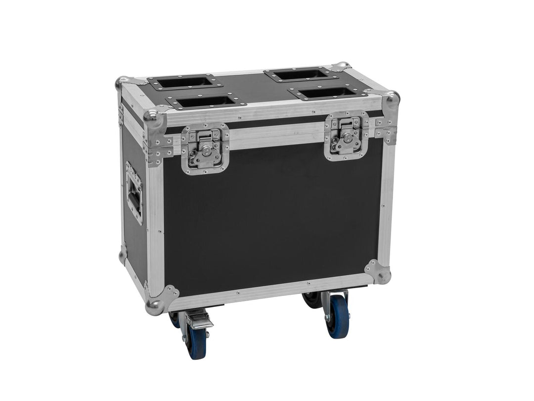 ROADINGER Flightcase 2x TMH-B120 con ruote