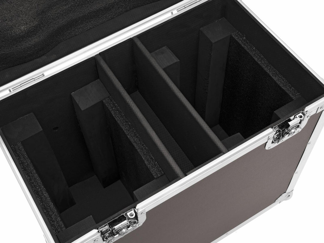 ROADINGER Flightcase per 2x TMH-X12 con ruote