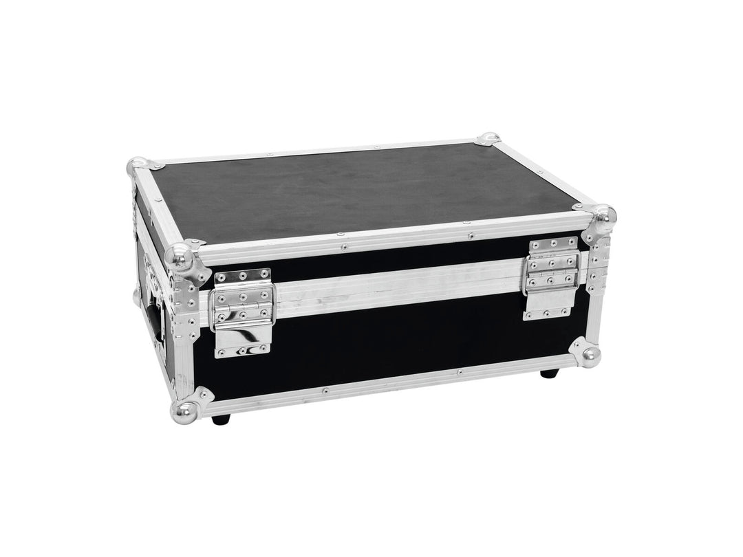 ROADINGER Flightcase 4x AKKU TL-3 Trusslight QuickDMX con funzione di ricarica