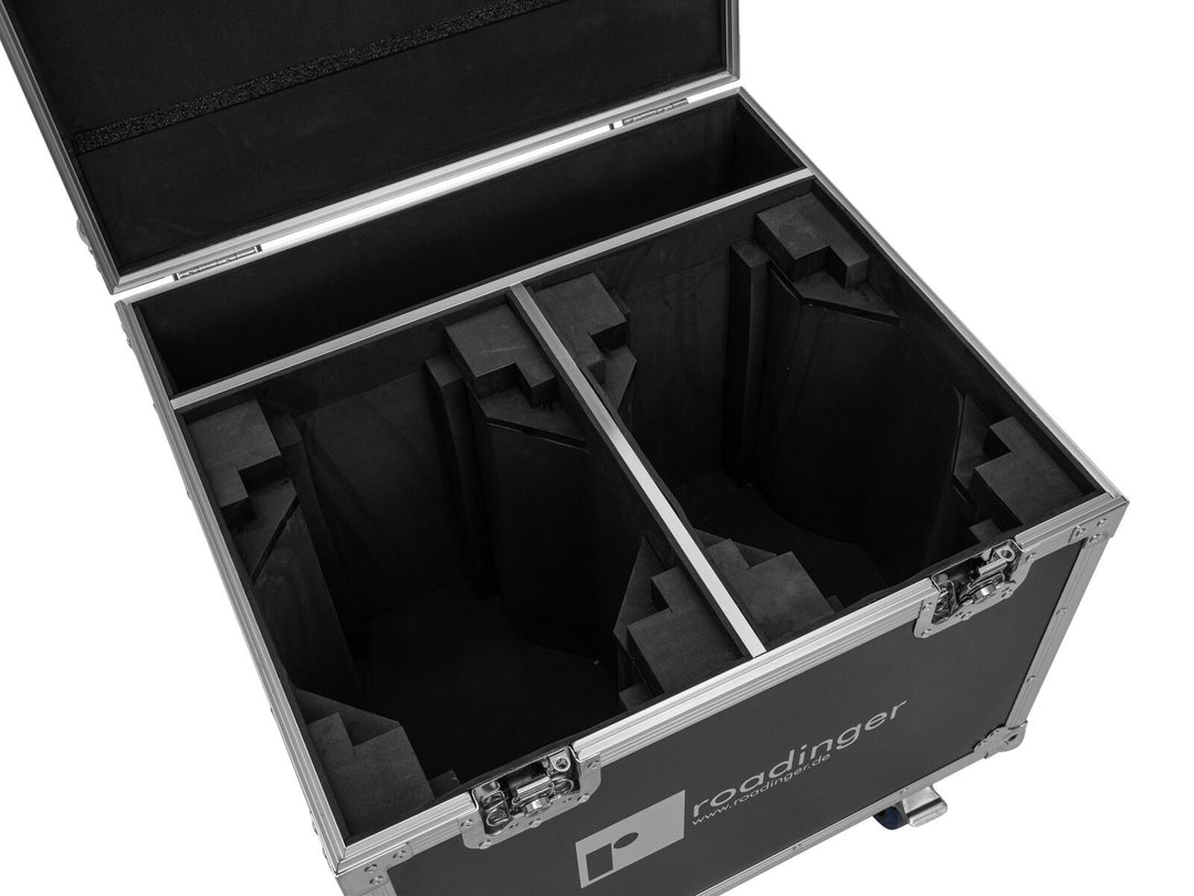 ROADINGER Flightcase 2x EYE-1940 con ruote