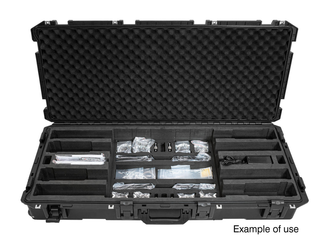 ROADINGER Custodia in plastica per 4x AKKU IP Pixel Tube 360° CRMX