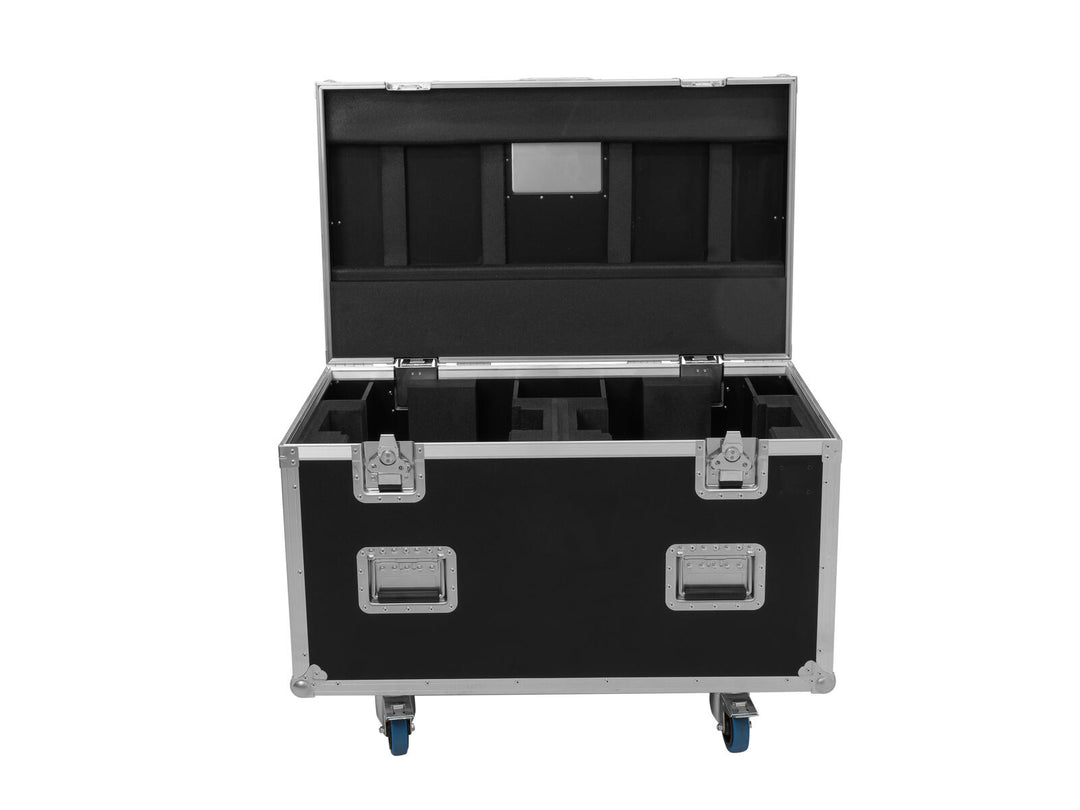 ROADINGER Flightcase Highline 2x DMH-380 con ruote