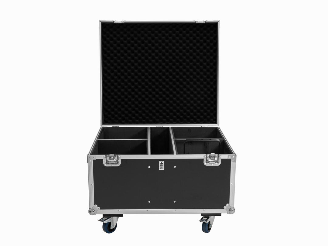 ROADINGER Flightcase 4x THA-100F MK3 con ruote