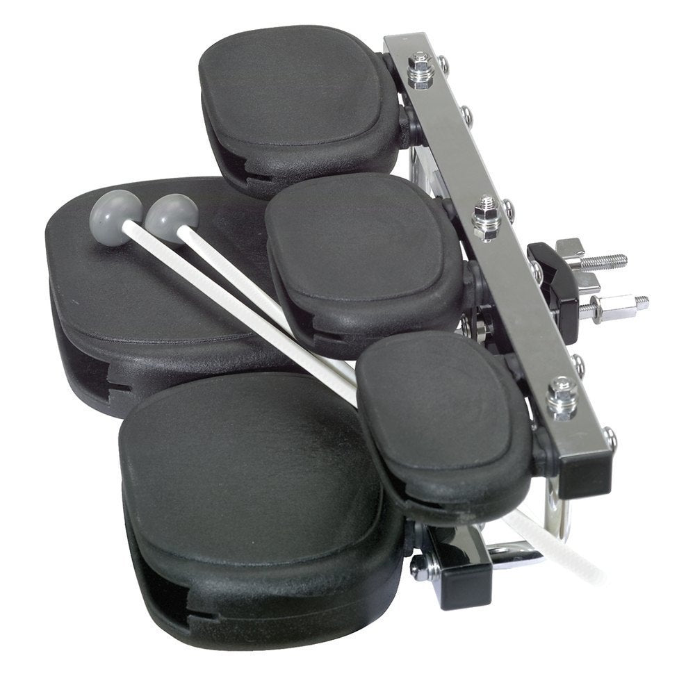 GEWA BSX blocchi temple in materiale sintetico, set da 5 e supporto