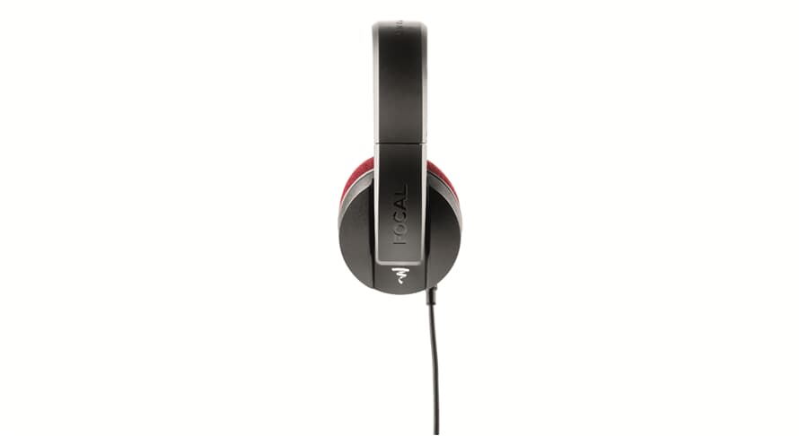 Focal Listen Professional Cuffie DJ (Nero/Rosso)