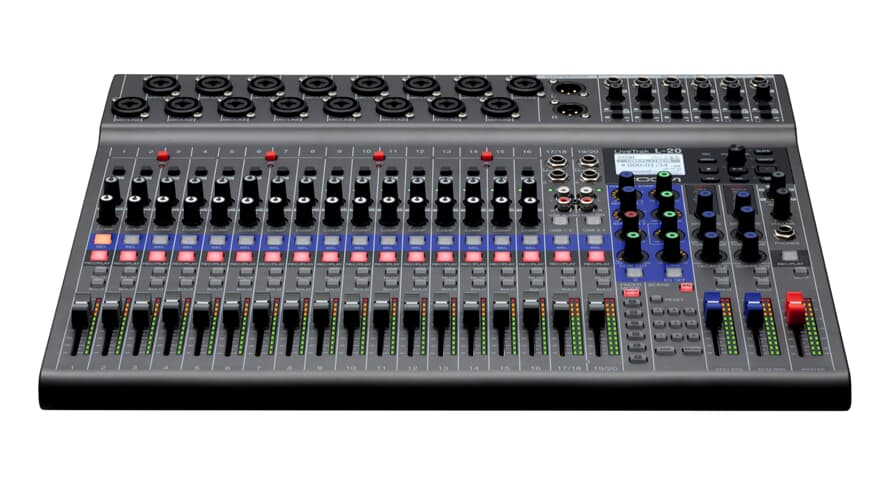 Zoom LiveTrak L-20 - Mixer Digitale