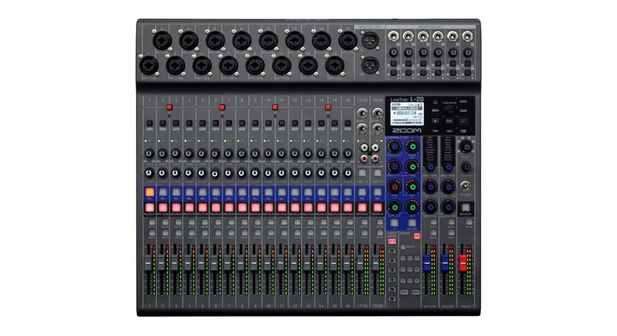 Zoom LiveTrak L-20 - Mixer Digitale