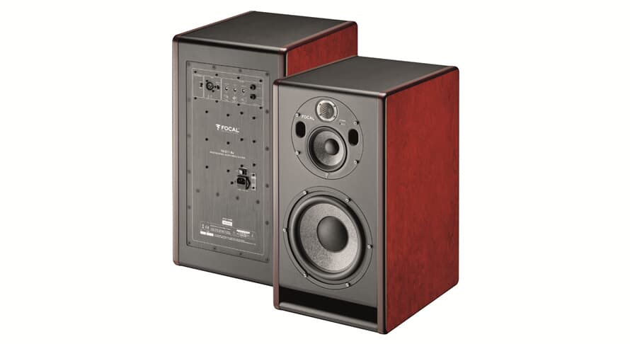 Focal Trio 11 Be monitor da studio, Red Burr Ash