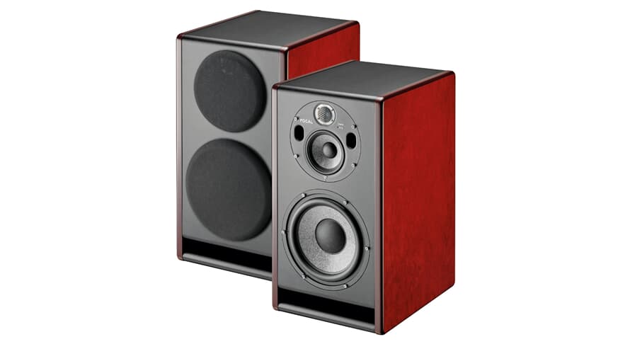 Focal Trio 11 Be monitor da studio, Red Burr Ash