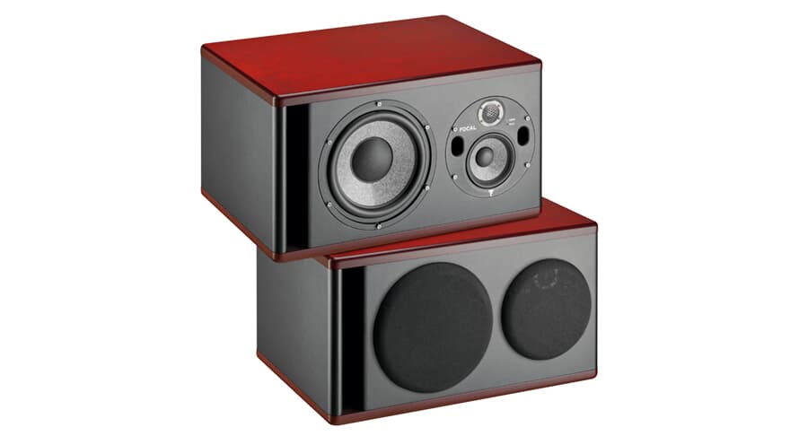 Focal Trio 11 Be monitor da studio, Red Burr Ash