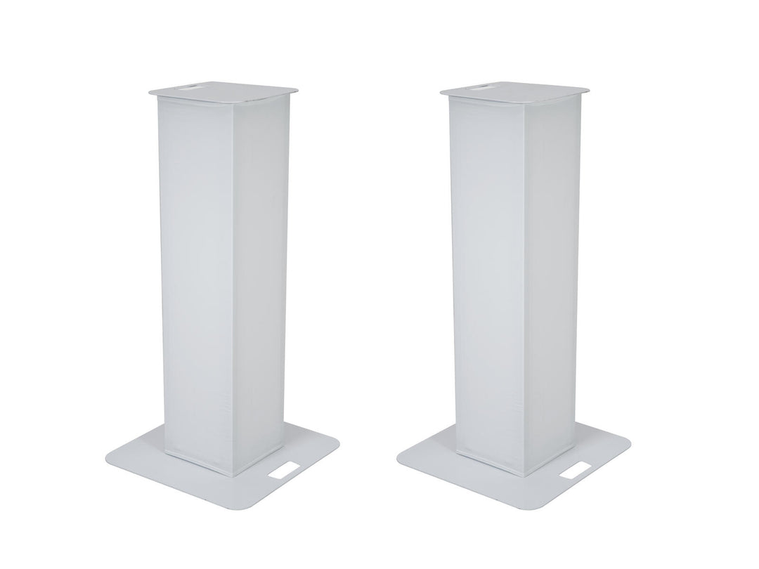 EUROLITE Set 2x Supporto Stage 100cm + 2x LED B-40 Beam Effect bianco