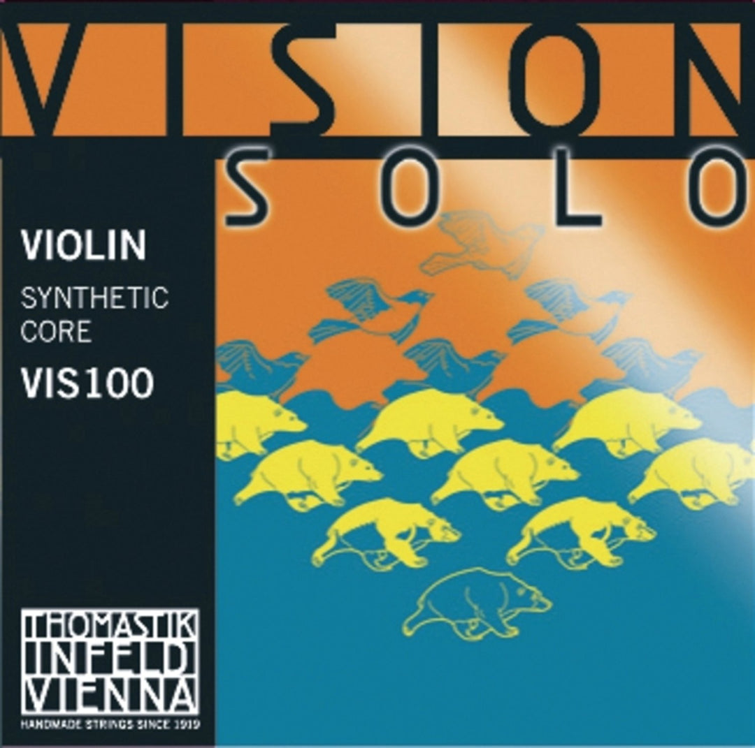 Thomastik-Infeld Corde per violini Vision solo - D avvolta in alluminio (VIS03)