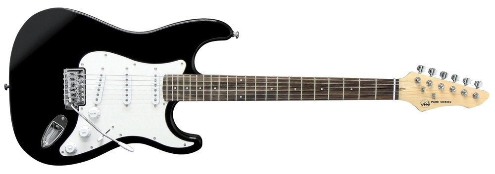 VGS RC-100 chitarra elettrica, Black