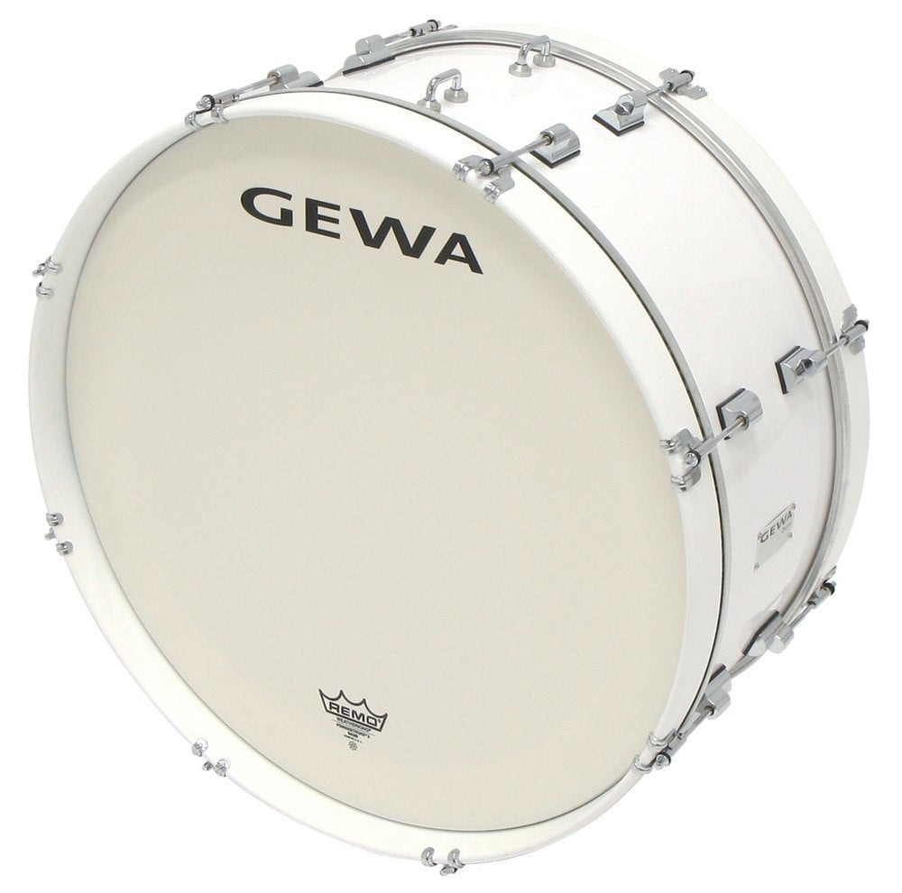 GEWA grancassa da marcia 22" x 10" con pelli Remo