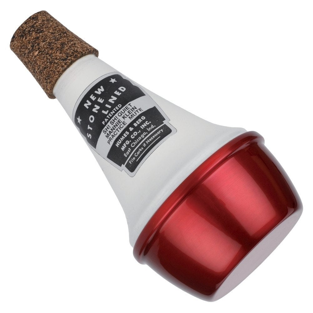 Humes & Berg Practice 263 per eufonio a campana dritta, rosso e bianco