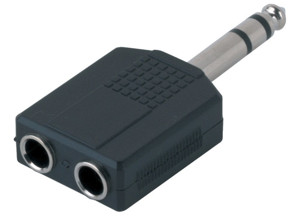 GEWA adattatore jack-splitter stereo da 6,3 mm