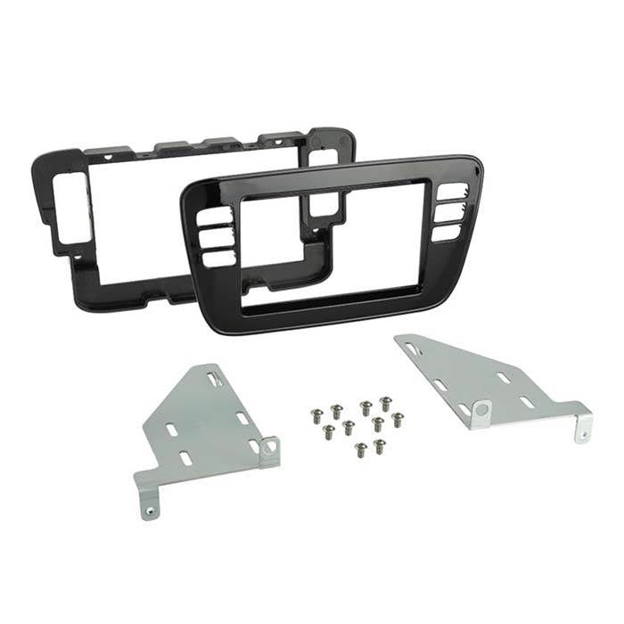 Cornice 2-DIN per Mii, Citigo e Up (Nero Lucido)