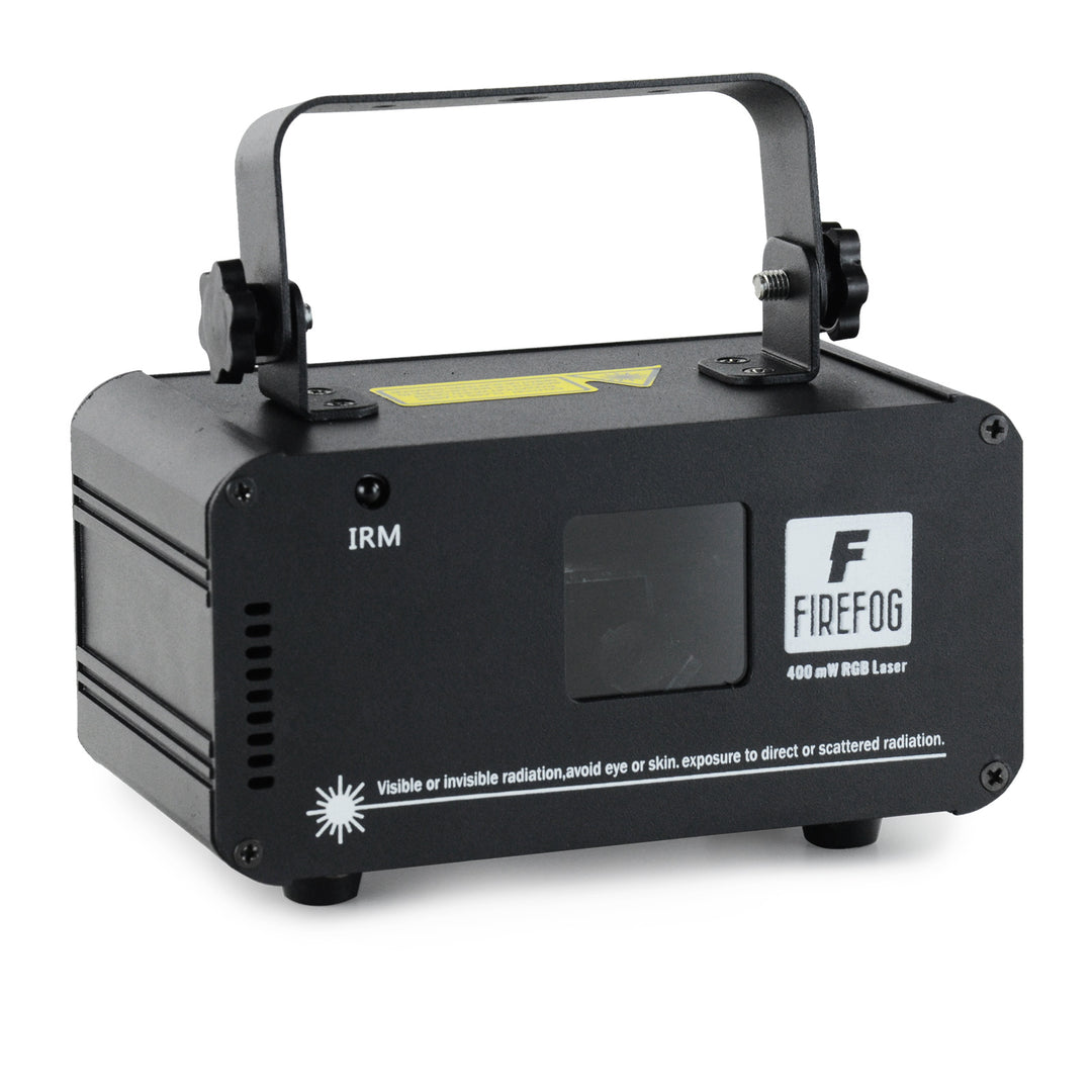 Firefog RGB laser disco 400 mW con DMX e telecomando