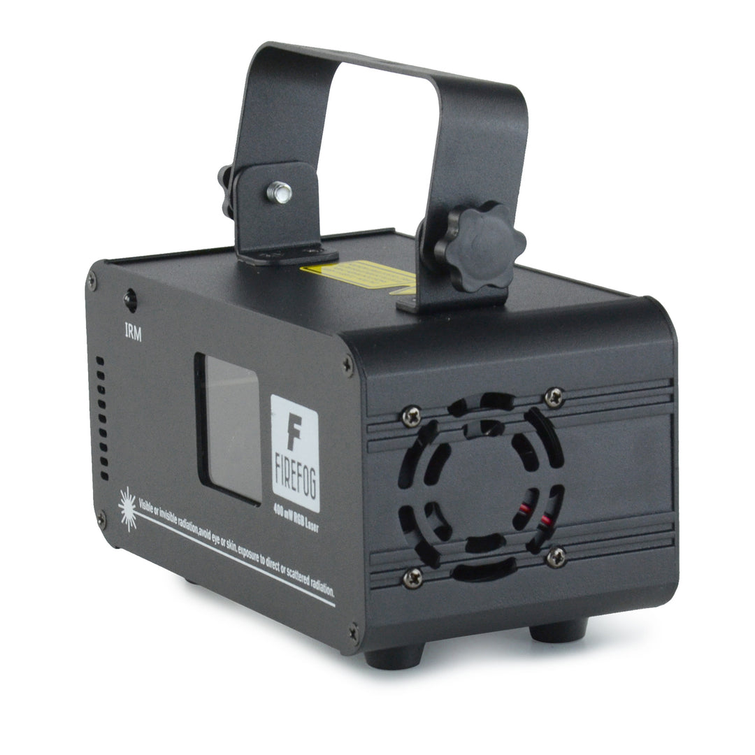 Firefog RGB laser disco 400 mW con DMX e telecomando