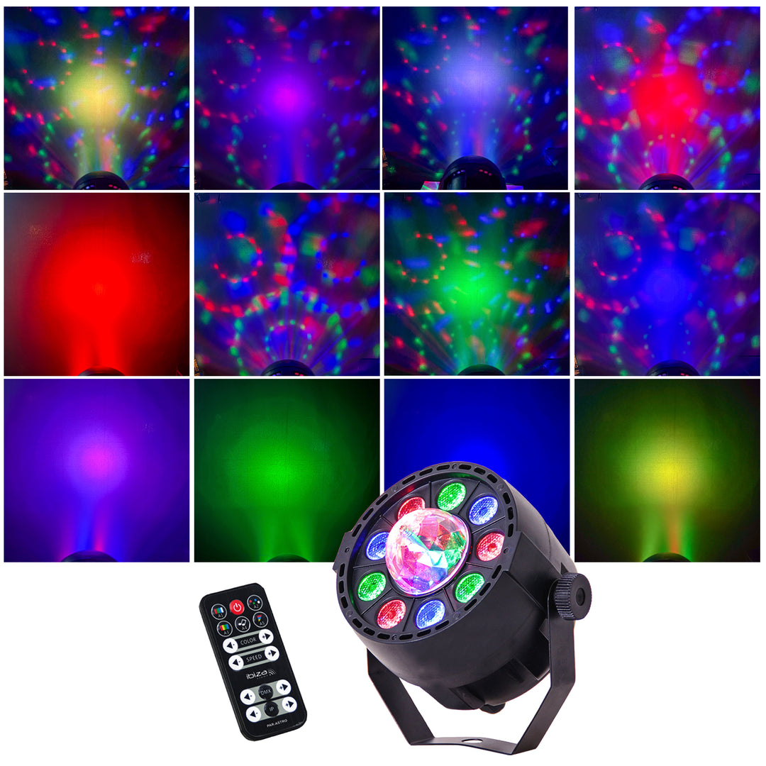 LED PAR-ASTRO 2-in-1 Luce da Discoteca