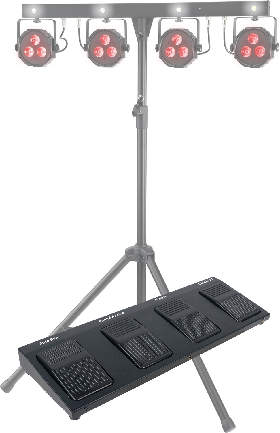 Light4Me MT BAR WFS Controllo a pedale wireless per set luci MT BAR 1-3