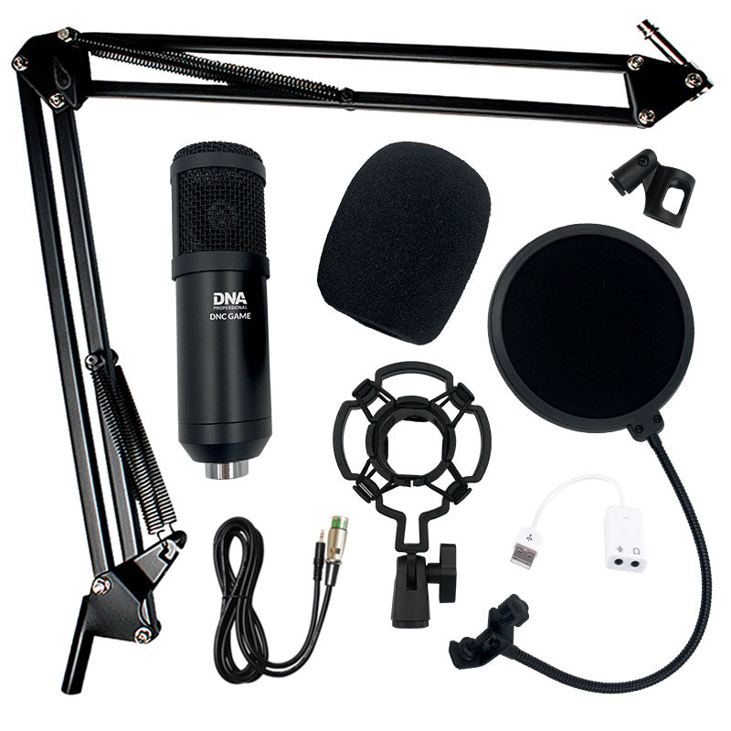 DNA DNC GAME XLR Kit Microfoni a condensatore