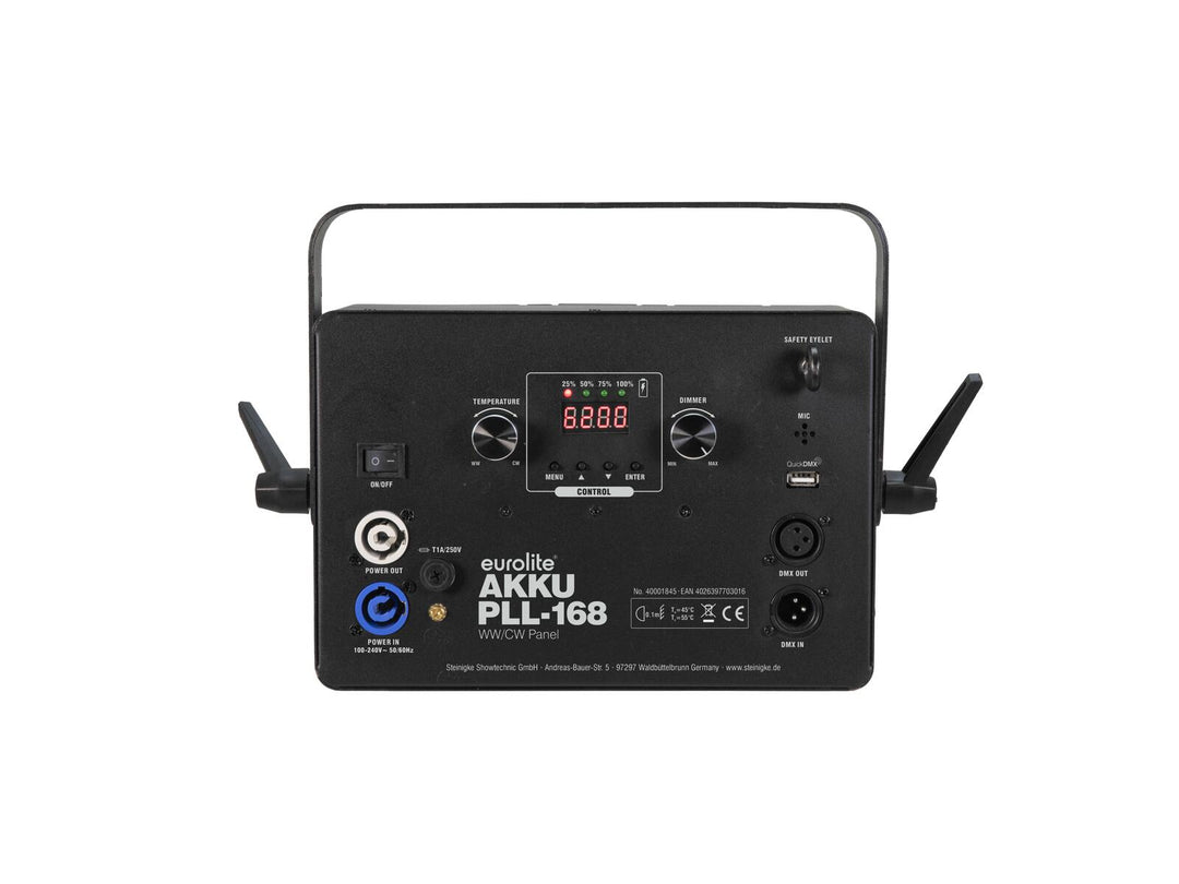 EUROLITE AKKU PLL-168 WW/CW Pannello