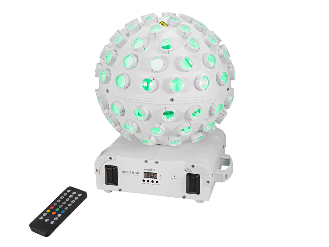 EUROLITE AKKU B-40 Laser Beam Effect AIR bianco