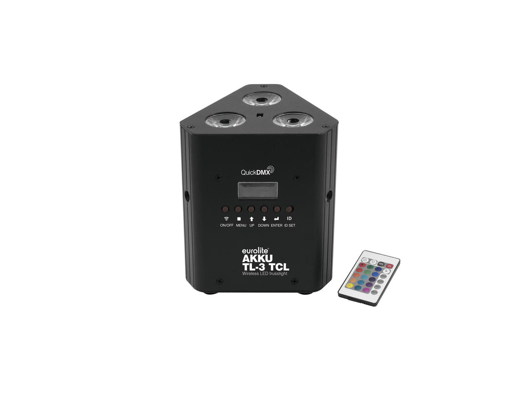 EUROLITE AKKU TL-3 TCL Faretto per traliccio QuickDMX