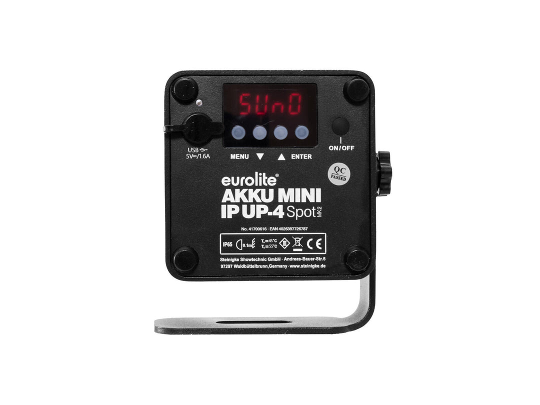 EUROLITE AKKU Mini IP UP-4 QCL spot MK2