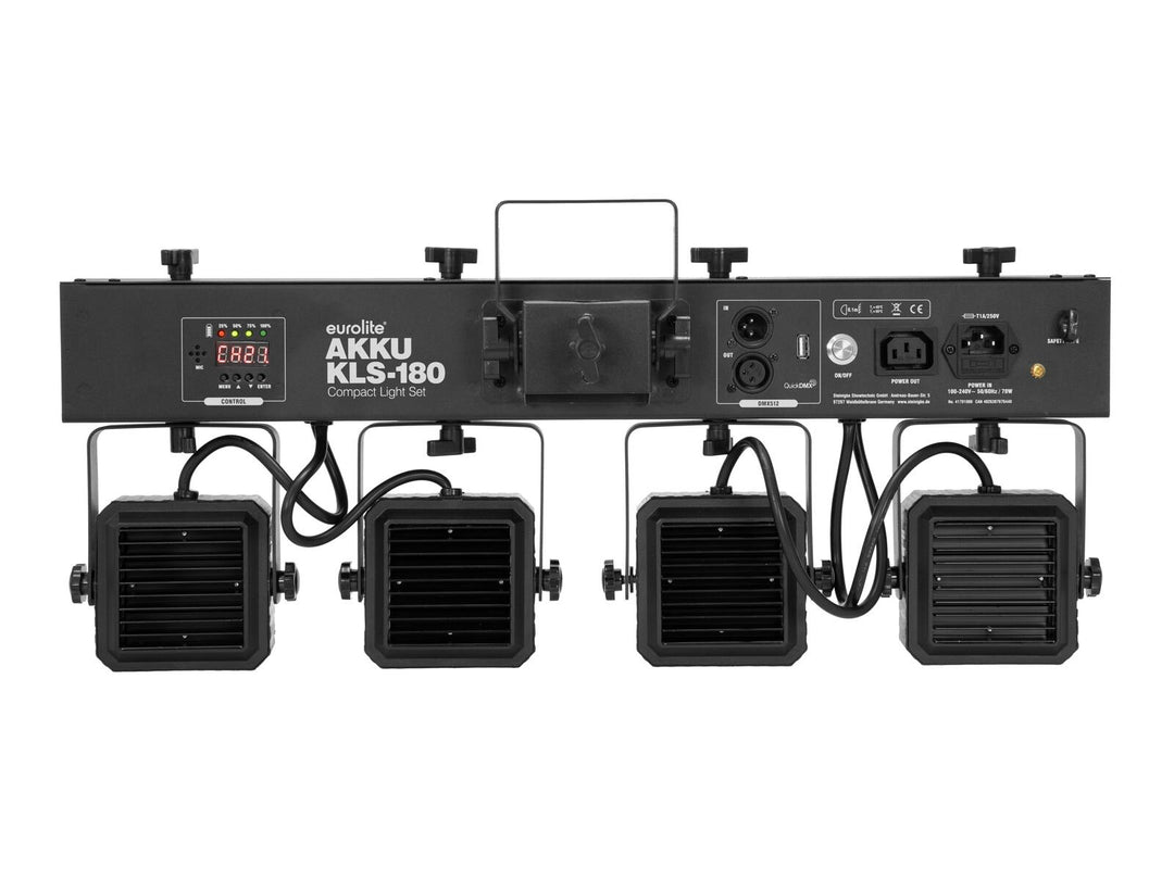 EUROLITE AKKU KLS-180 Set Light compatto