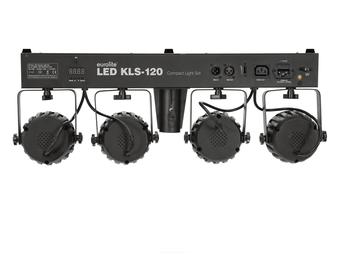 EUROLITE LED KLS-120 Set di luci compatto