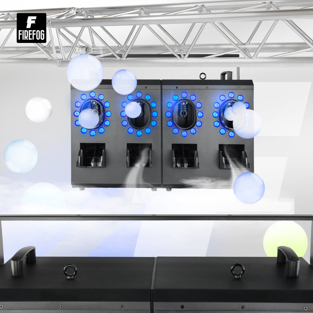 Firefog BUBBLE FOGGER 2000 macchina del fumo e delle bolle con LED e DMX