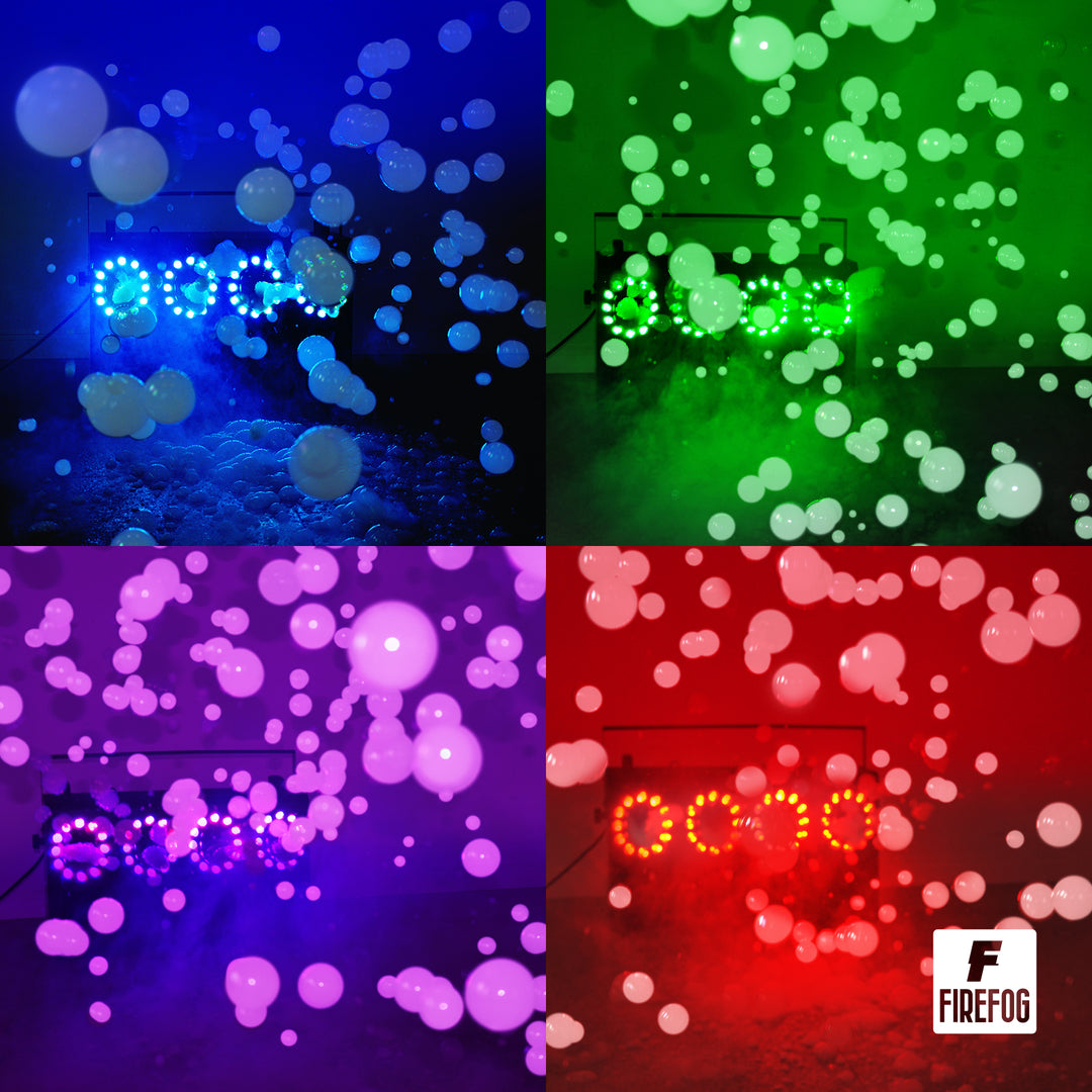 Firefog BUBBLE FOGGER 2000 macchina del fumo e delle bolle con LED e DMX