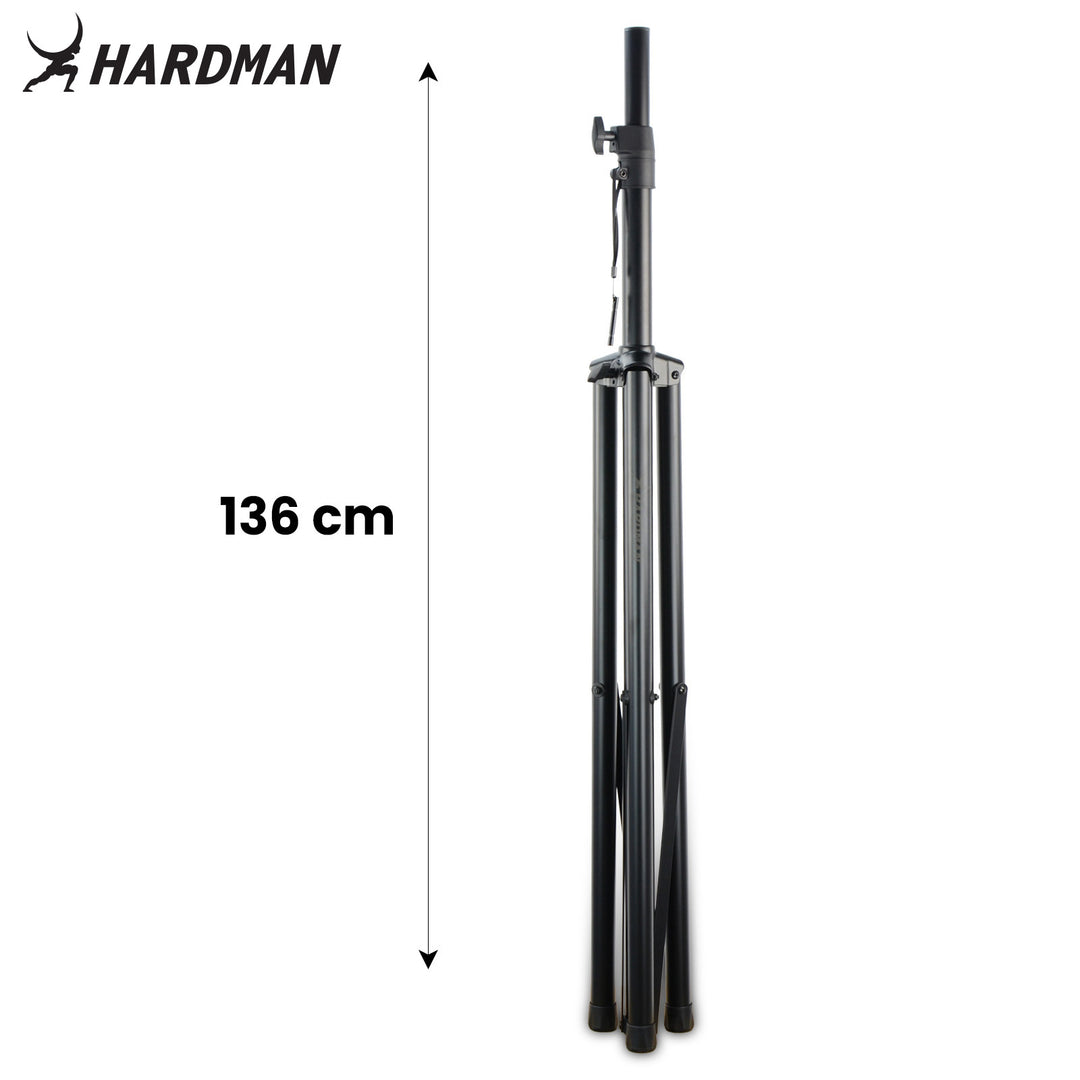 Hardman HLS2 stativo per luci con T-bar, 2,5 m, 70 kg, nero