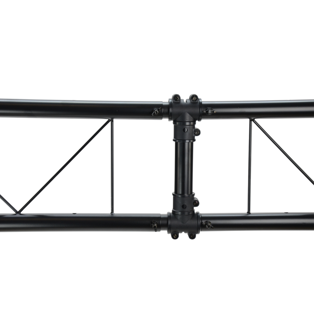 Ponte luci Hardman SDLS1 su stativi, alto 3,5 m e largo 3 m