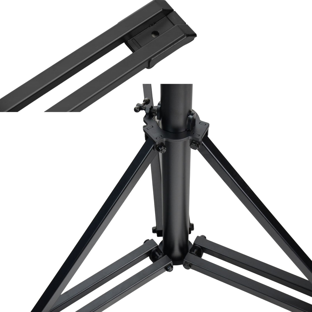 Hardman SDLS8 traliccio luci su supporti, alto 3,5 m e largo 3 m, due borse