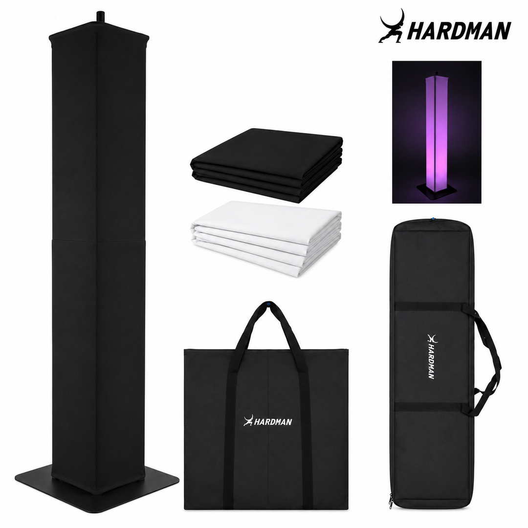Hardman PTS23B totem, nero, 100-175 cm