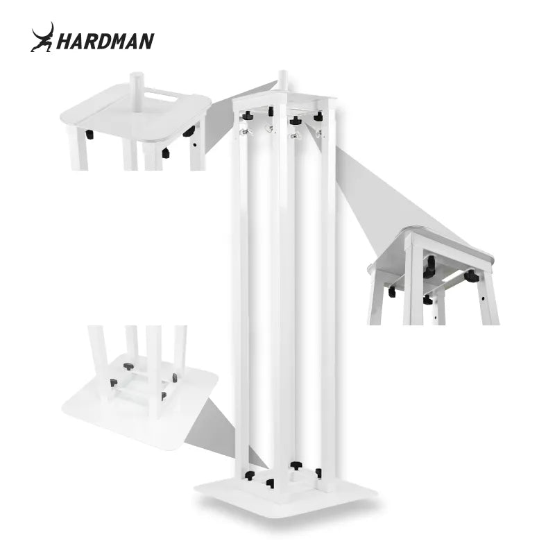Hardman PTS24W totem, bianco, 135-250 cm