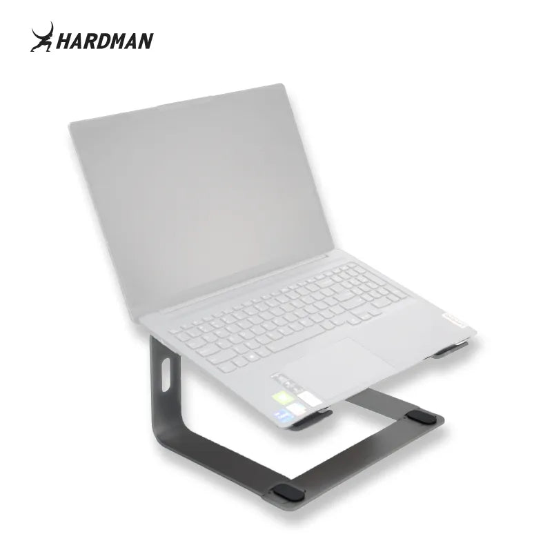 Hardman LSR2 – Supporto per laptop pieghevole in alluminio, argento