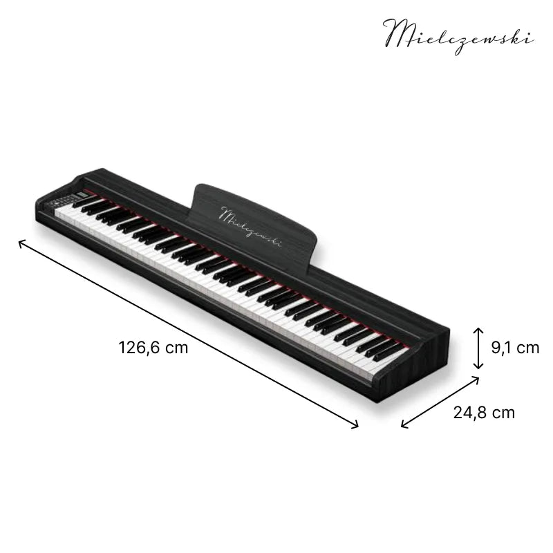 Mielczewski Tiento digitalpiano, nero