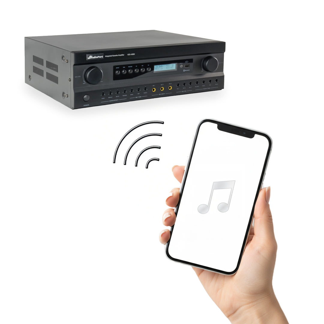 Amplificatore Audioport KC8300 2 x 300 W con DSP
