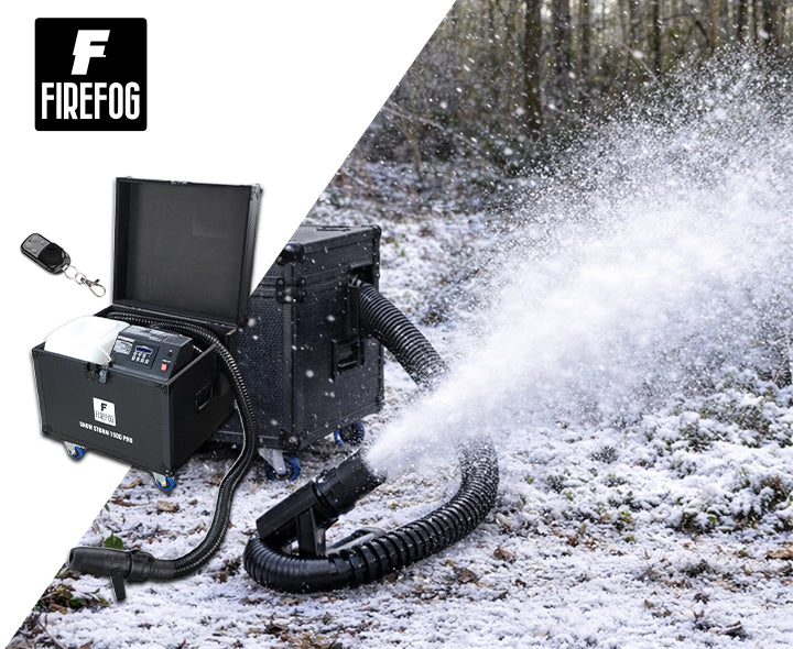 Firefog Snow Storm 1500 Pro macchine della neve da 1500 W in flightcase